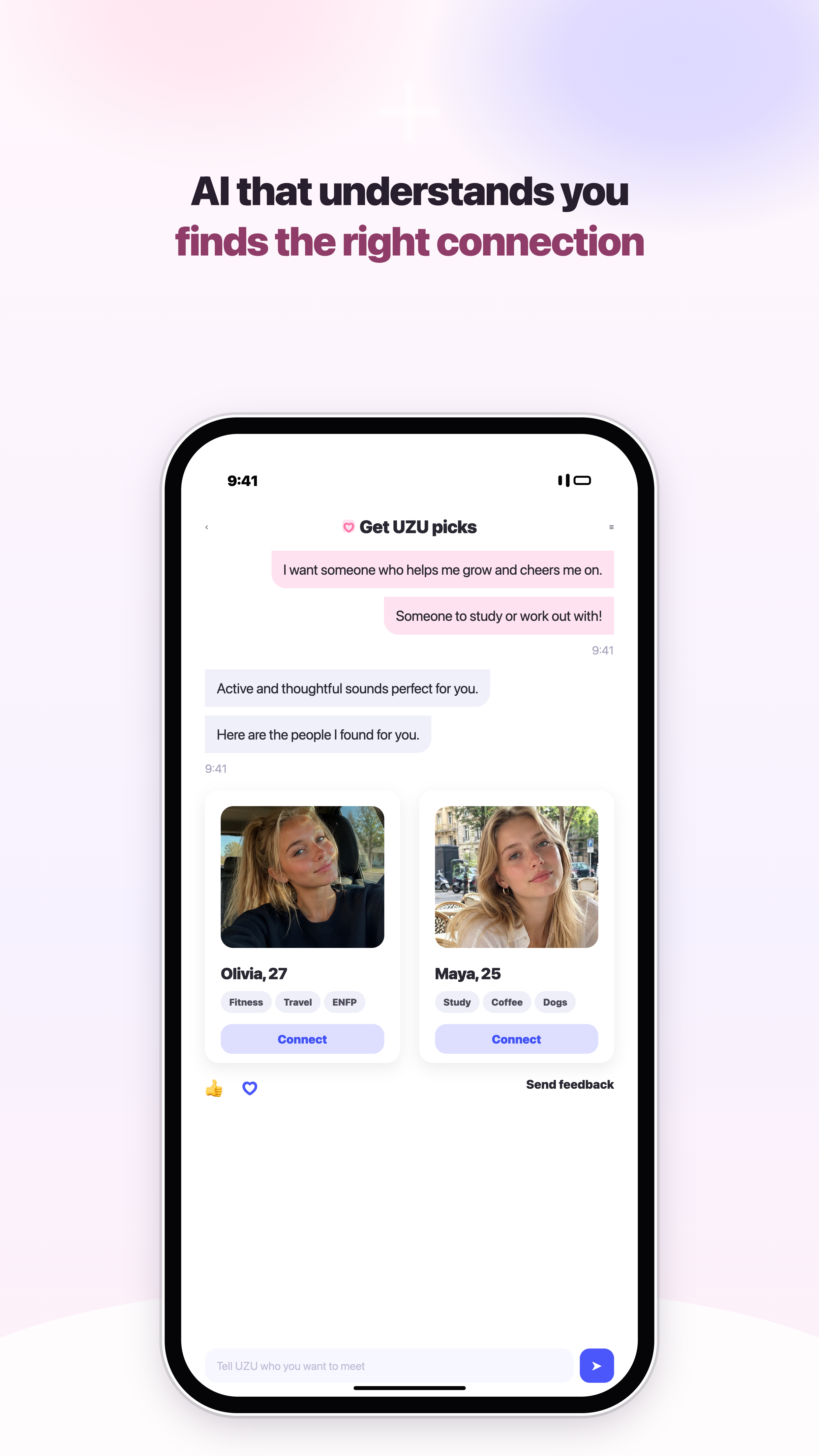 AI that finds you