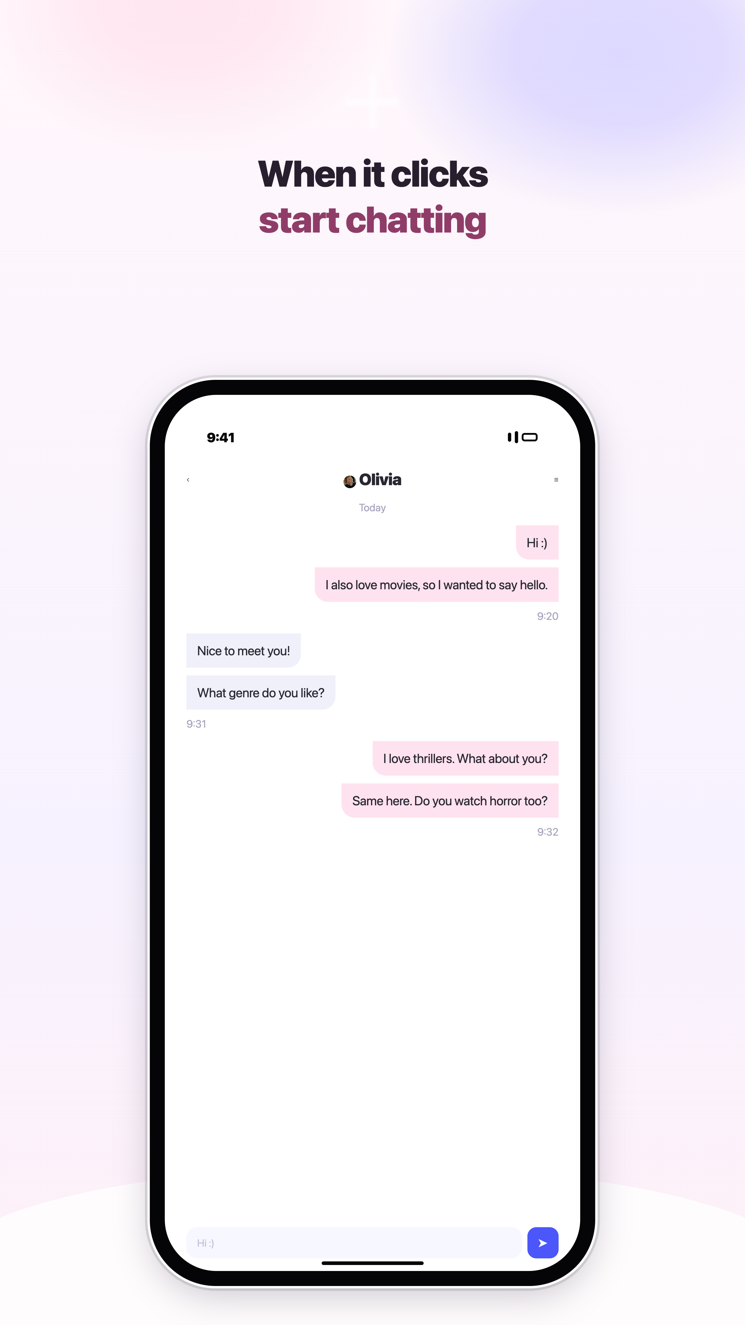Live chat